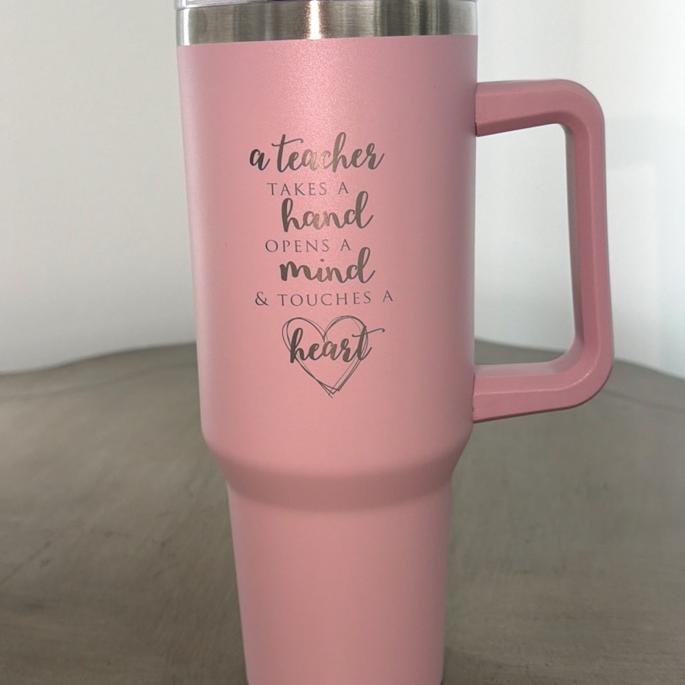 All in Favor Pink Tumbler